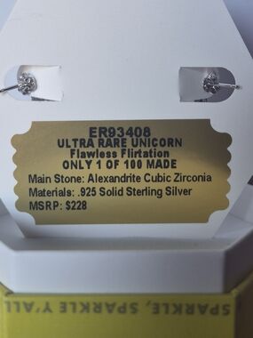 UNICORN ALERT. ULTRA RARE UNICORN EARRINGS